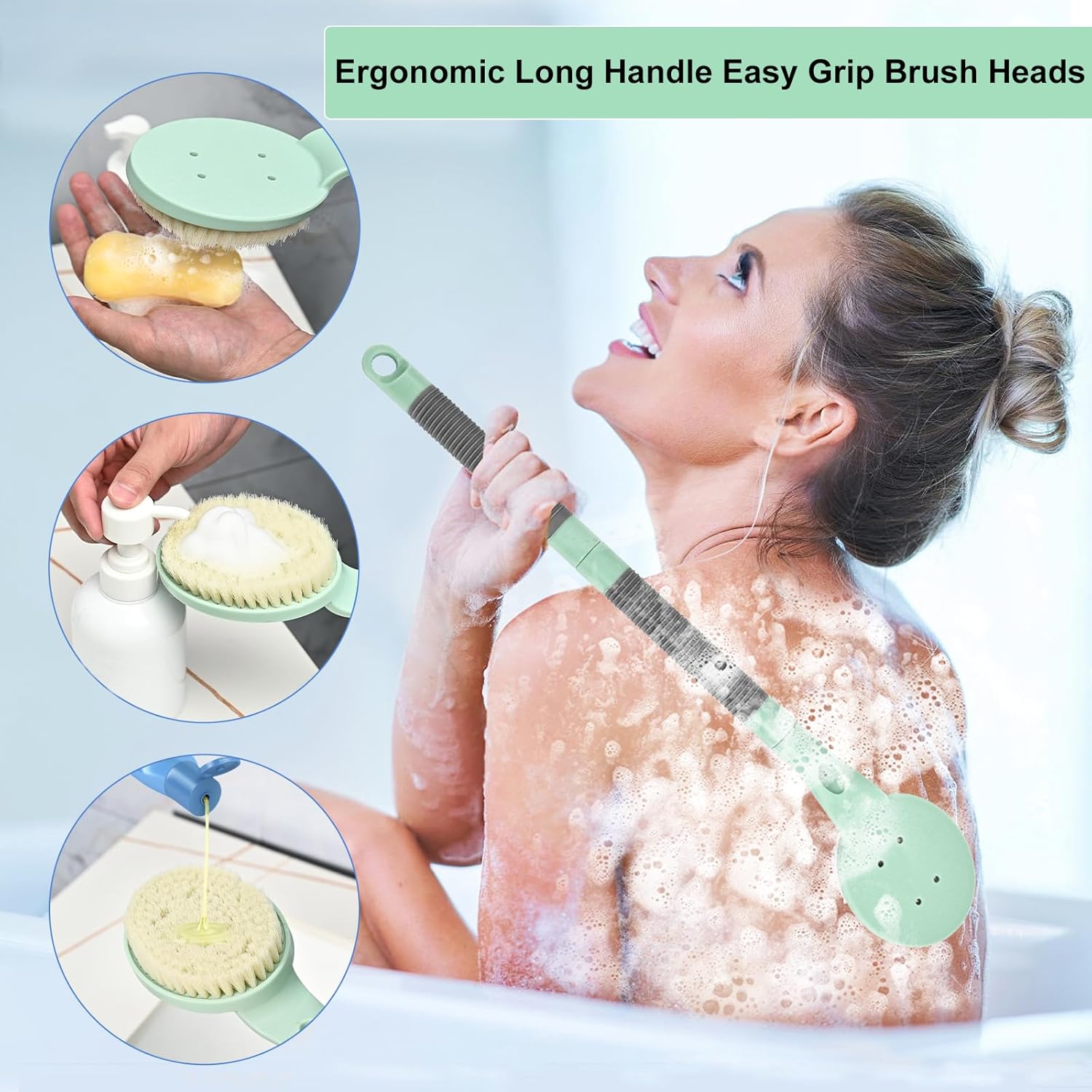 Back Scrubber for Shower, 21.7